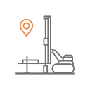 Positionnement des piliers