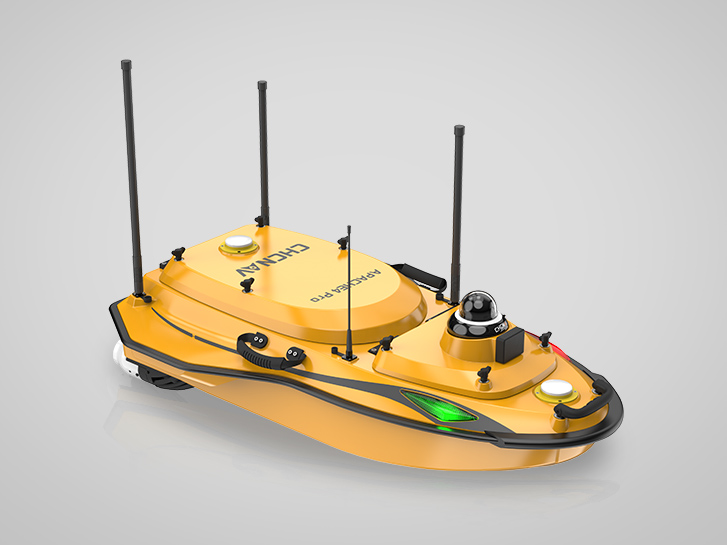 USV Apache 4 Pro para levantamento batimétrico e cartografia