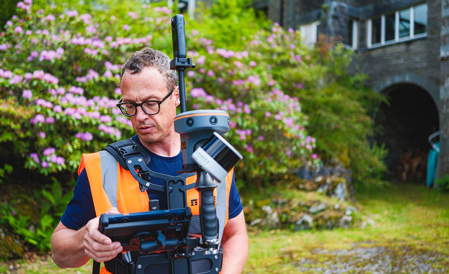 CHCNAV RS10 SLAM scanner – 3D reality capture in the field.