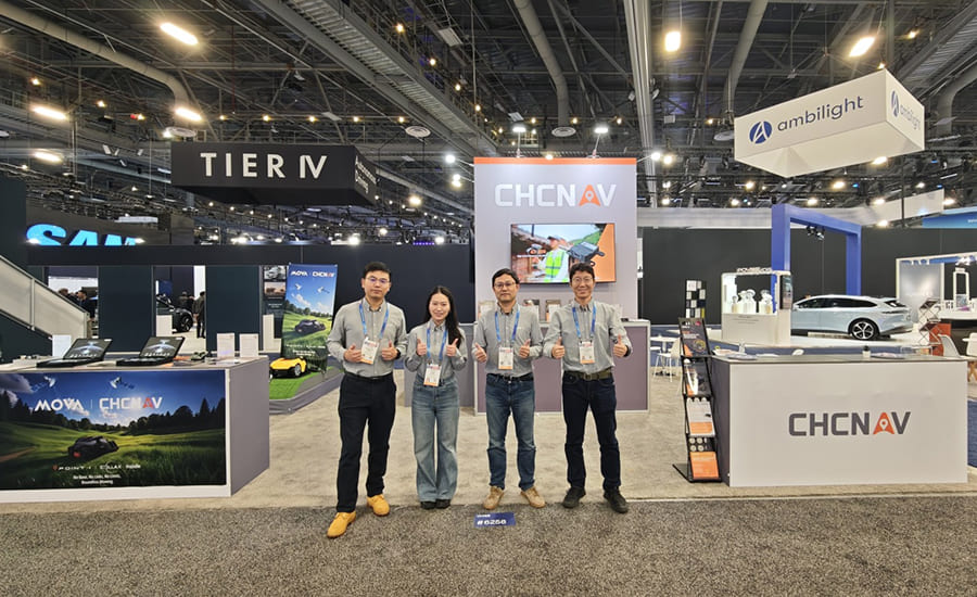 CHCNAV positioning and navigation technology for smart robotics at CES 2026
