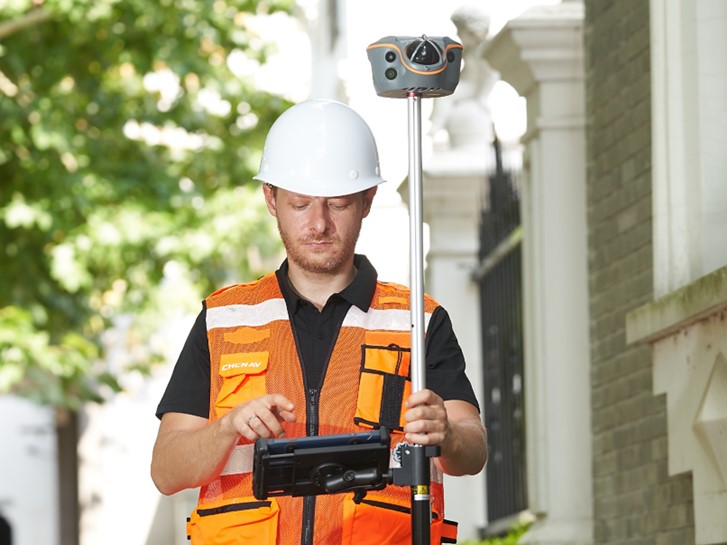 Recetor ViLi i100 Visual-LiDAR GNSS RTK para levantamento topográfico e cartografia